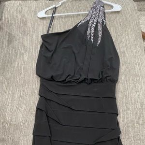 Black formal dress